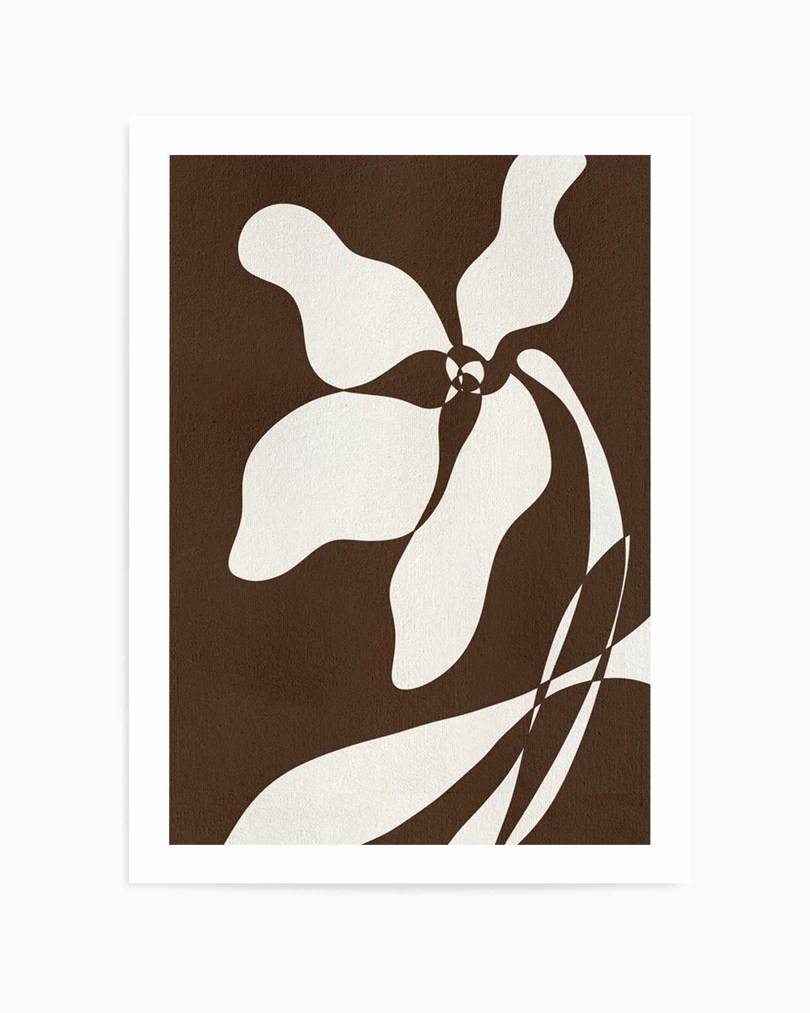 Muted Petals No 5 by Shatha Al Dafai | Art Print from Olive et Oriel where you can shop wallpaper and artworks online