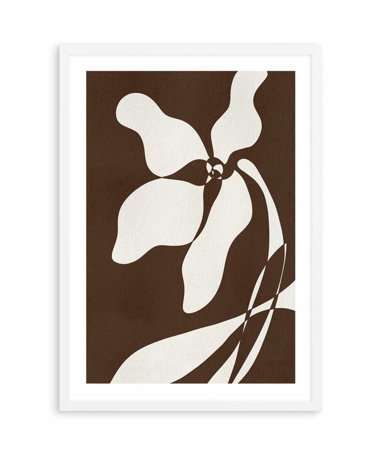 Muted Petals No 5 by Shatha Al Dafai | Art Print from Olive et Oriel where you can shop wallpaper and artworks online