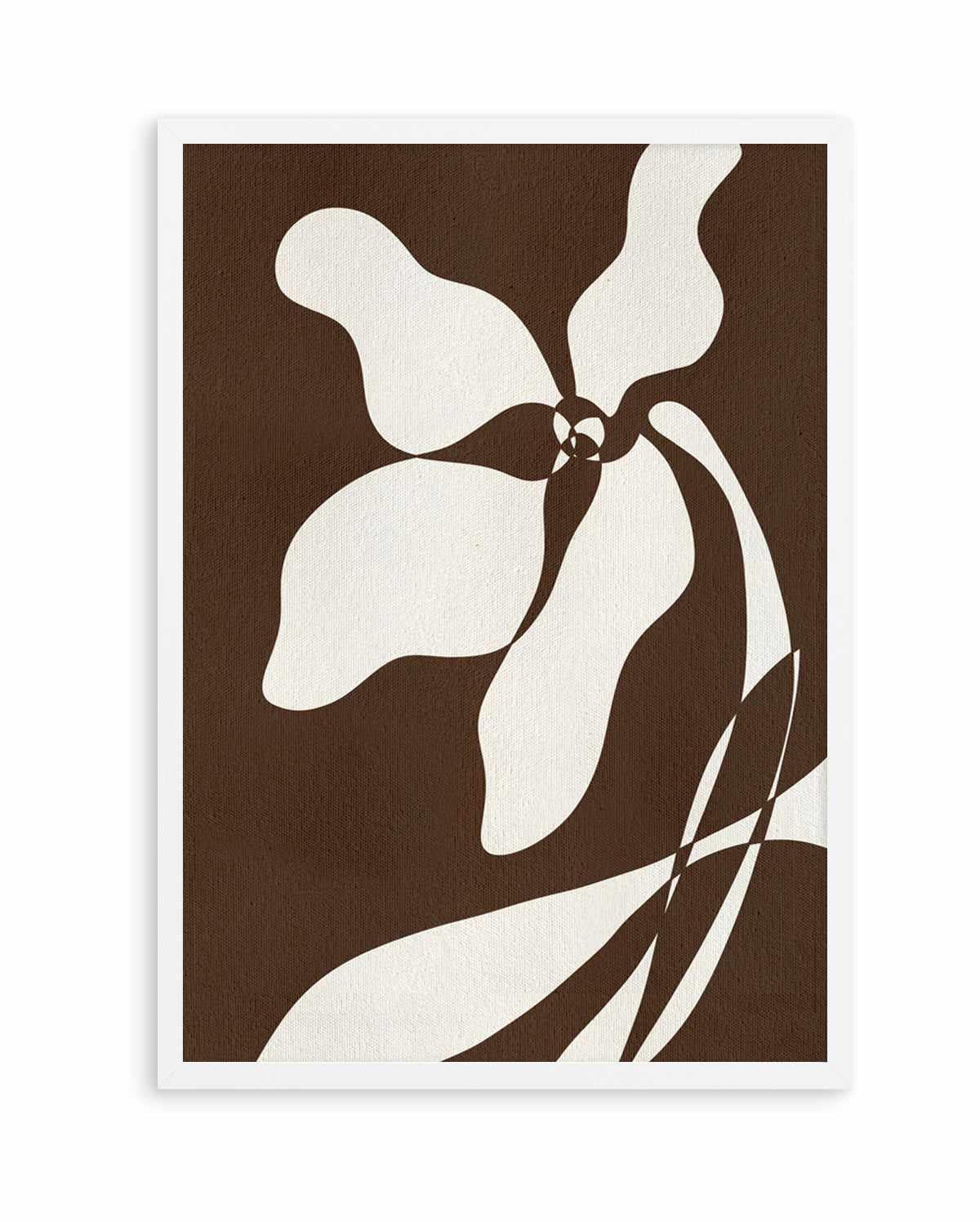 Muted Petals No 5 by Shatha Al Dafai | Art Print from Olive et Oriel where you can shop wallpaper and artworks online