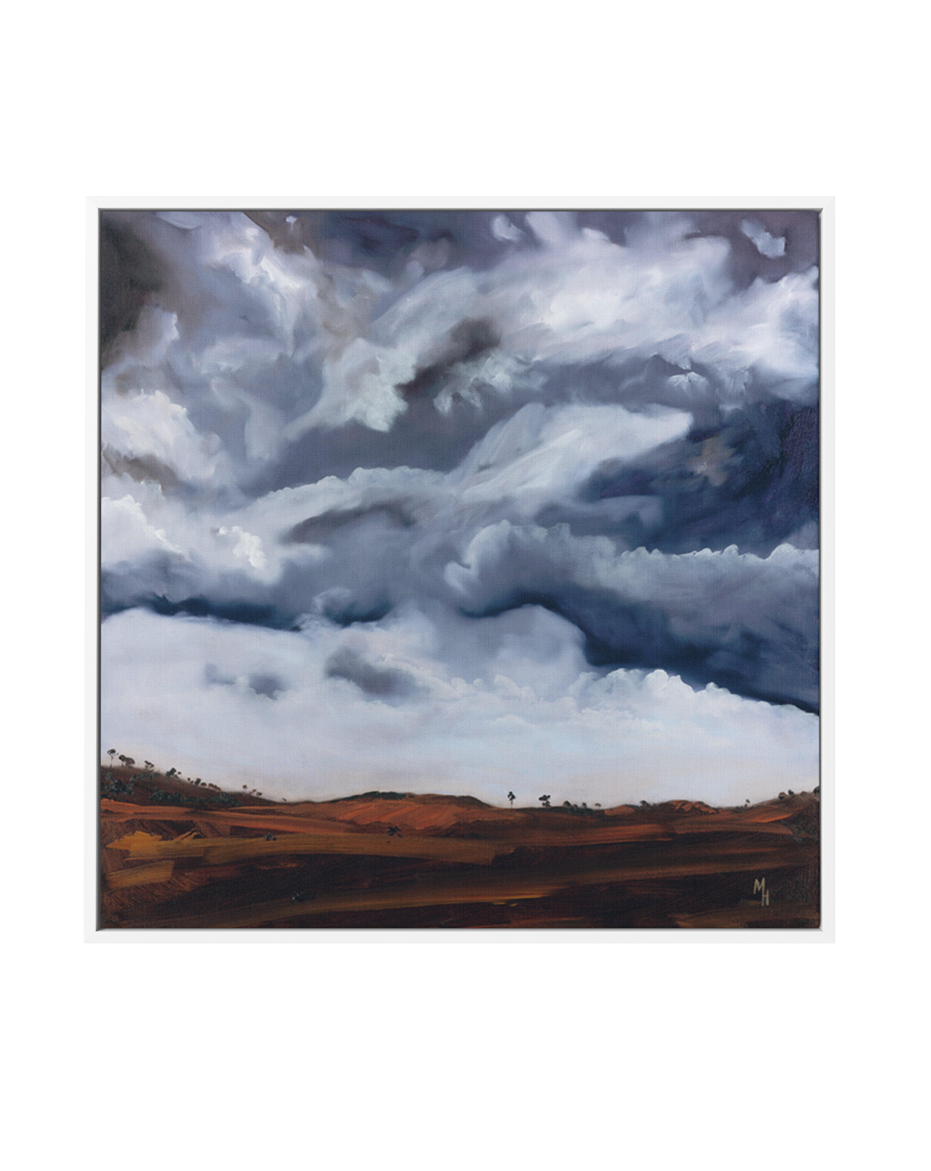 Muttama Cootamundra by Meredith Howse | Framed Canvas Art Print