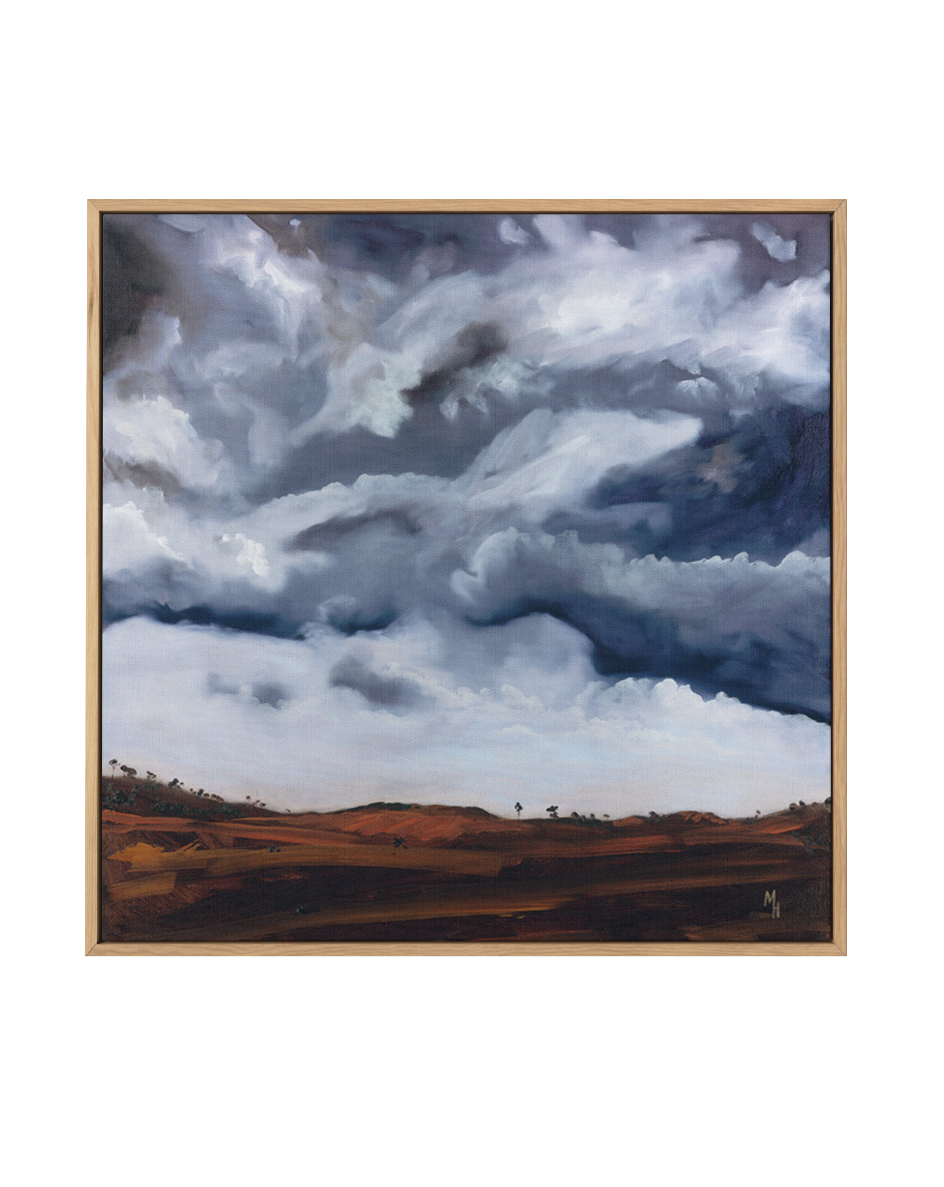 Muttama Cootamundra by Meredith Howse | Framed Canvas Art Print