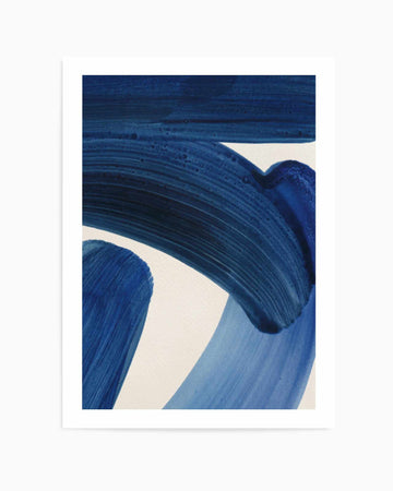 My Baby Blue II | Art Print from Olive et Oriel where you can shop wallpaper and artworks online
