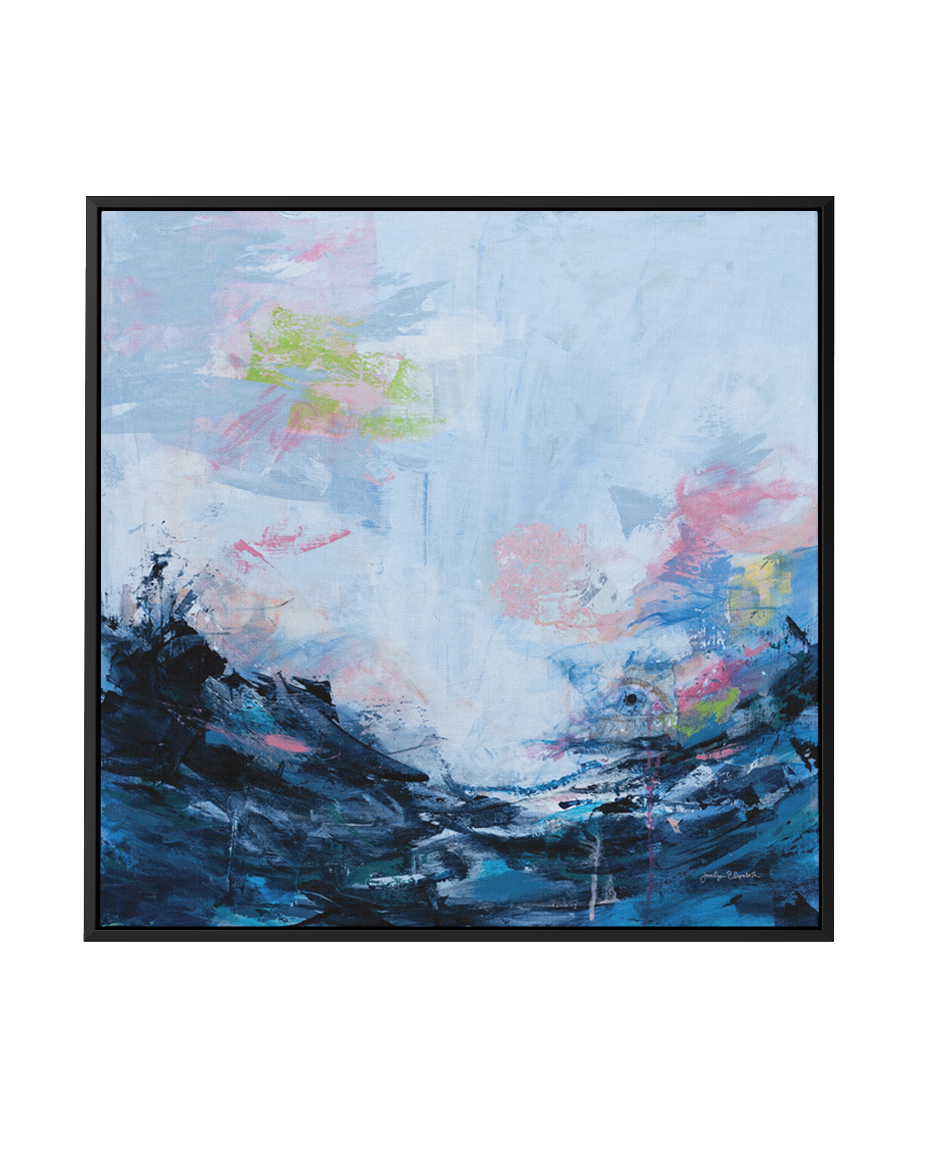 My Body Moves | Framed Canvas Art Print