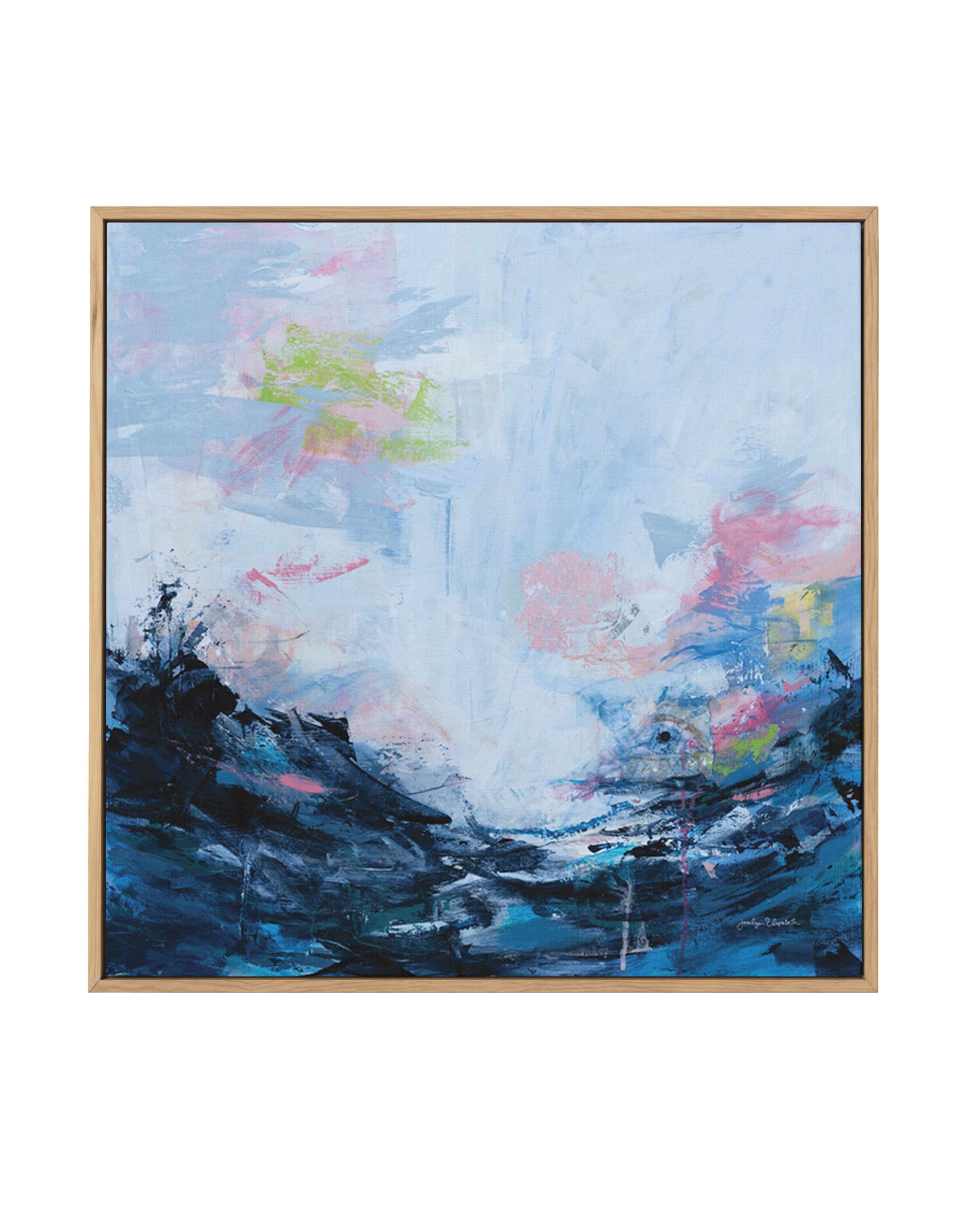 My Body Moves | Framed Canvas Art Print