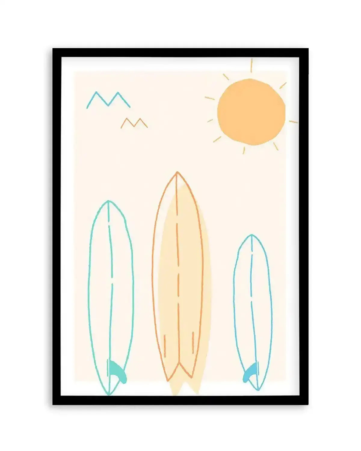 My Happy Place Art Print from Olive et Oriel where you can shop wallpaper and artworks online