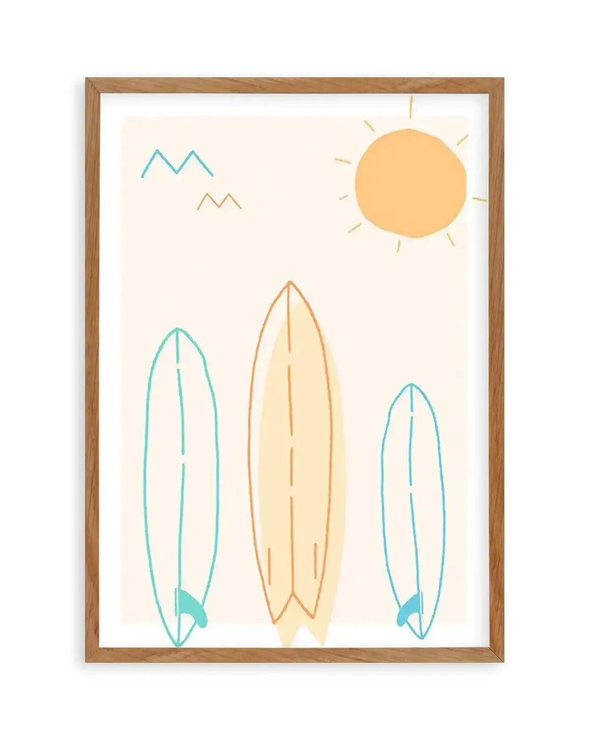My Happy Place Art Print from Olive et Oriel where you can shop wallpaper and artworks online