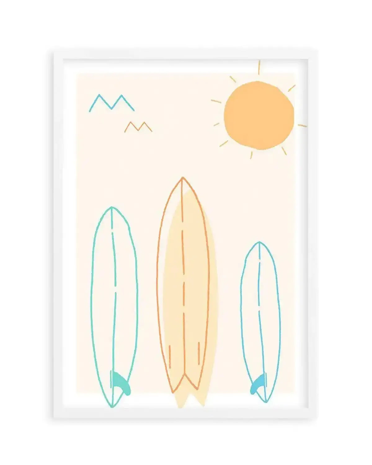 My Happy Place Art Print from Olive et Oriel where you can shop wallpaper and artworks online