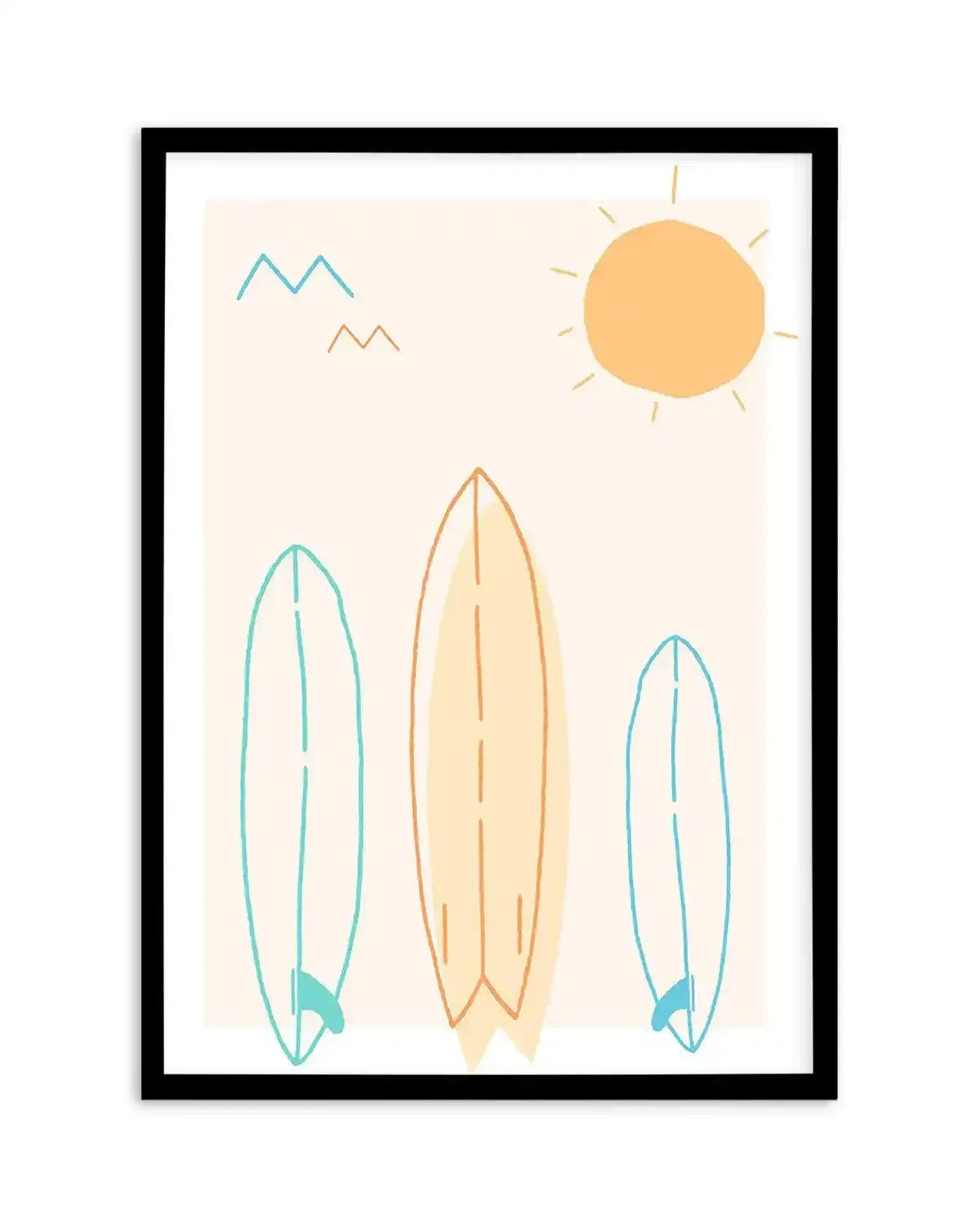 My Happy Place Art Print-PRINT-Olive et Oriel-Olive et Oriel-A5 | 5.8" x 8.3" | 14.8 x 21cm-Black-With White Border-Buy-Australian-Art-Prints-Online-with-Olive-et-Oriel-Your-Artwork-Specialists-Austrailia-Decorate-With-Coastal-Photo-Wall-Art-Prints-From-Our-Beach-House-Artwork-Collection-Fine-Poster-and-Framed-Artwork