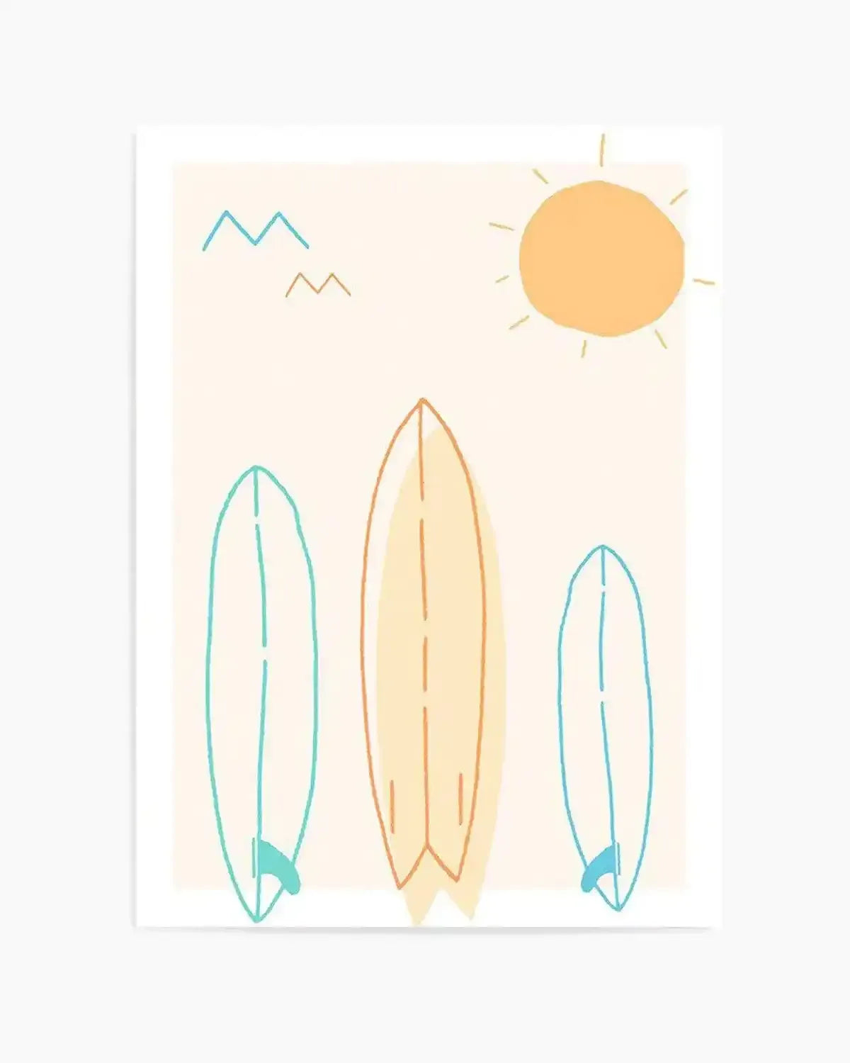 My Happy Place Art Print from Olive et Oriel where you can shop wallpaper and artworks online