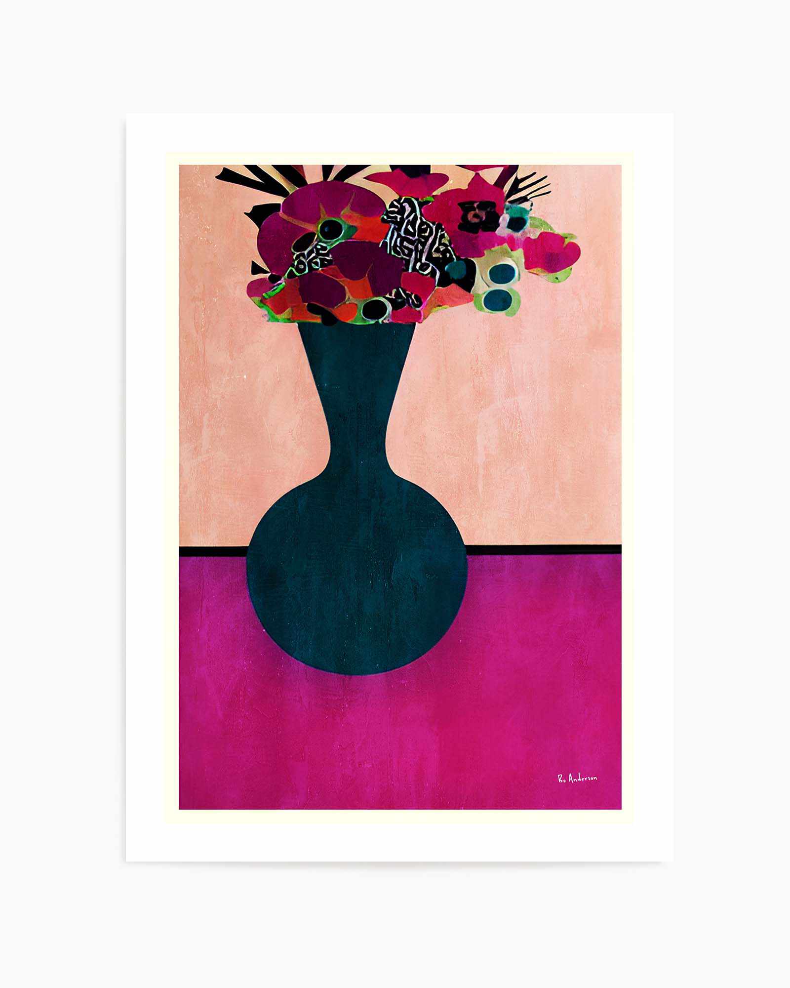 My Little Flowers by Bo Anderson | Art Print from Olive et Oriel where you can shop wallpaper and artworks online