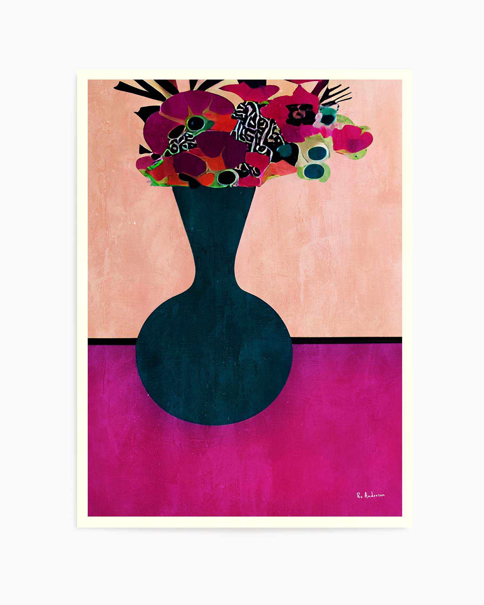 My Little Flowers by Bo Anderson | Art Print from Olive et Oriel where you can shop wallpaper and artworks online