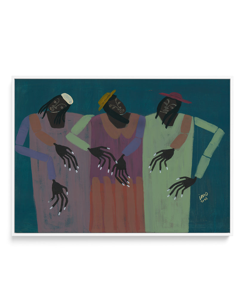 My People by Studio IMO | Framed Canvas Art Print