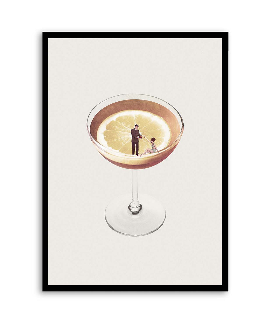 My Drink Needs a Drink By Maarten Leon | Art Print from Olive et Oriel where you can shop wallpaper and artworks online