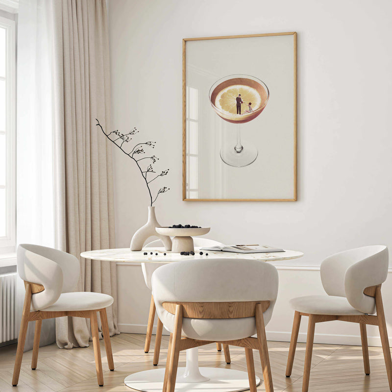 My Drink Needs a Drink By Maarten Leon | Art Print from Olive et Oriel where you can shop wallpaper and artworks online