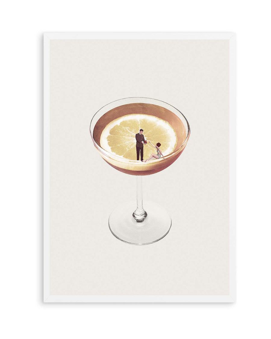 My Drink Needs a Drink By Maarten Leon | Art Print from Olive et Oriel where you can shop wallpaper and artworks online