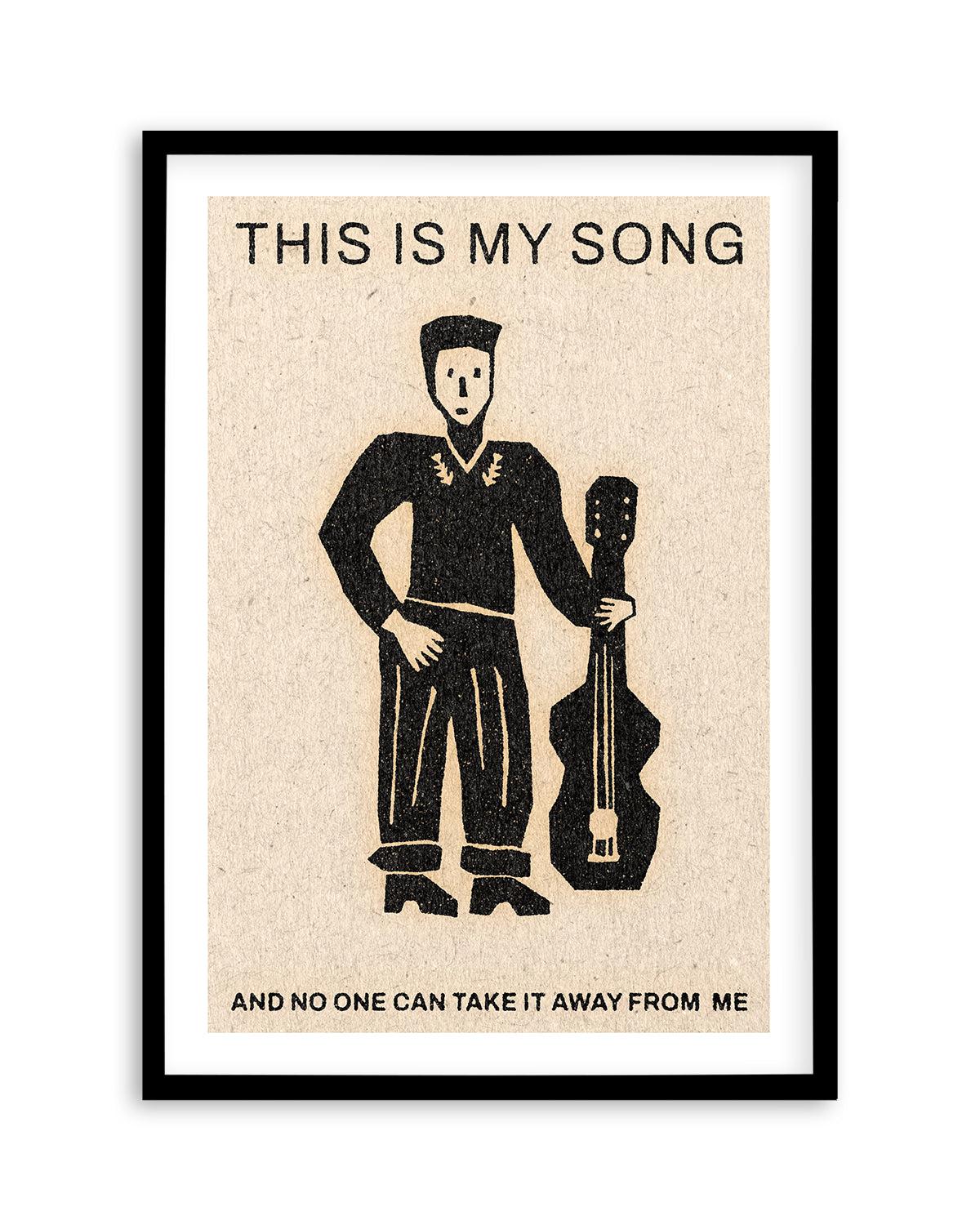 My Song by David Schmitt Art Print