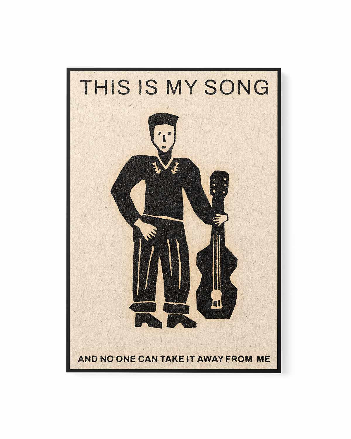 My Song by David Schmitt | Framed Canvas Art Print