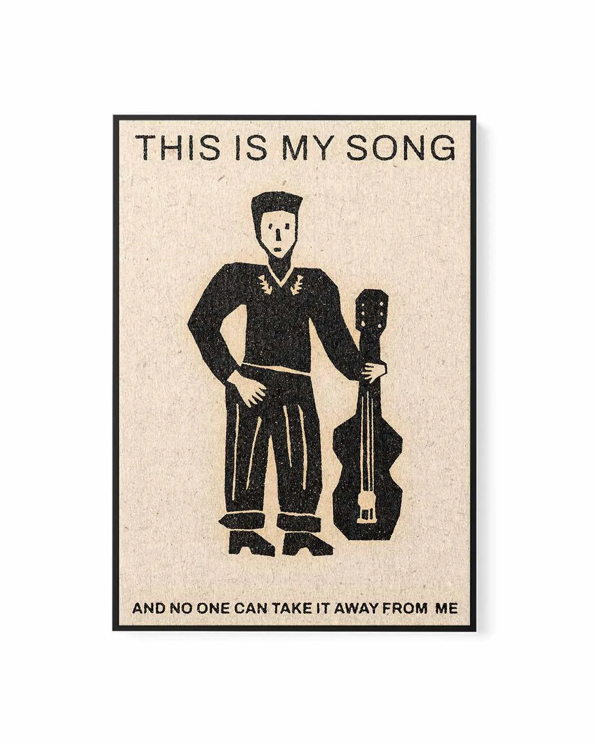 My Song by David Schmitt | Framed Canvas Art Print from Olive et Oriel where you can shop wallpaper and artworks online