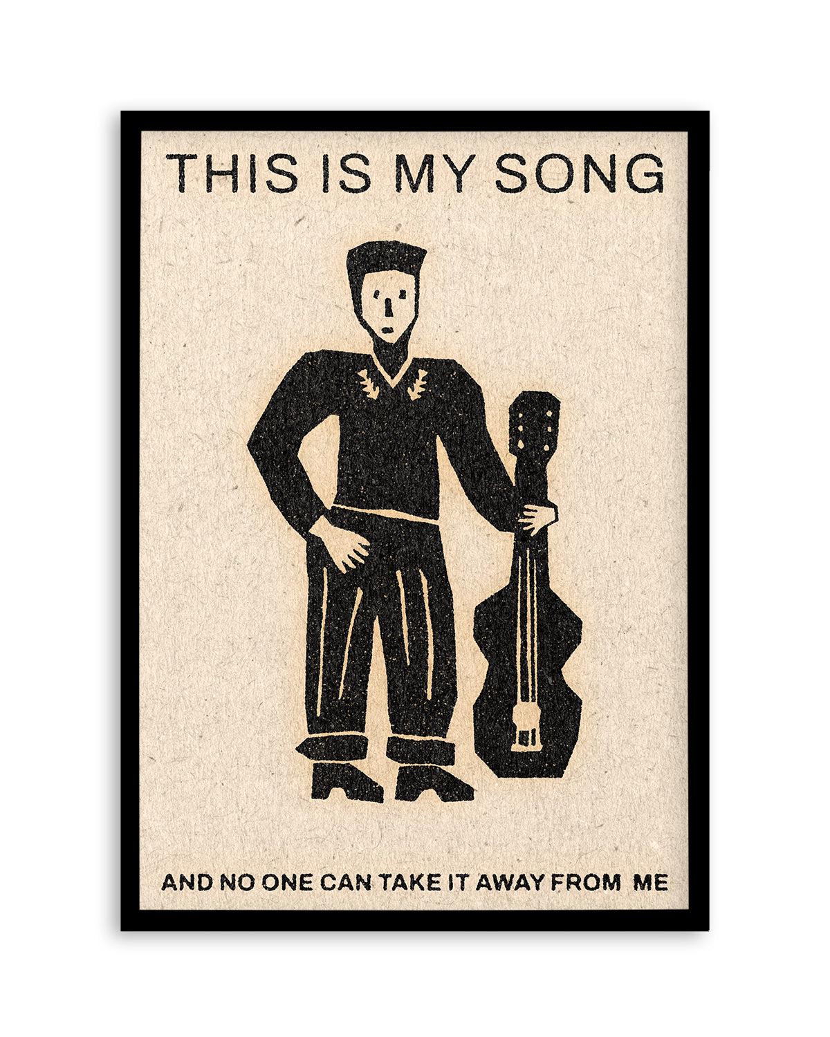 My Song by David Schmitt Art Print