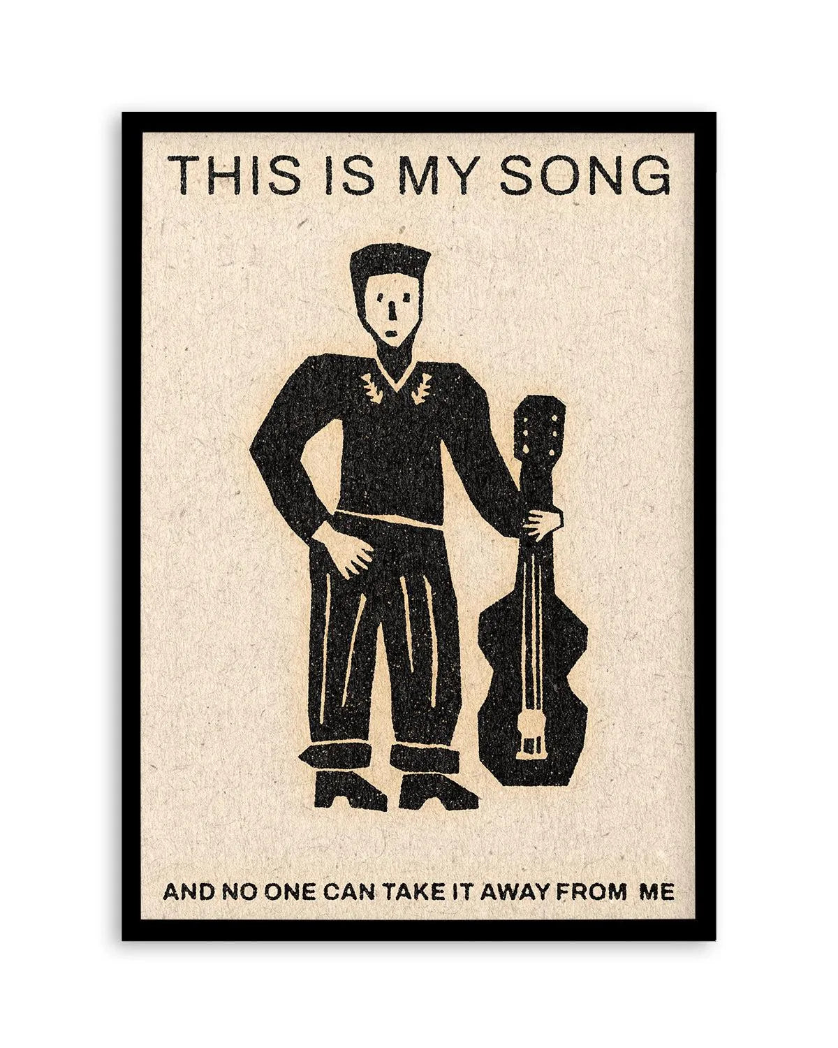 My Song by David Schmitt Art Print from Olive et Oriel where you can shop wallpaper and artworks online