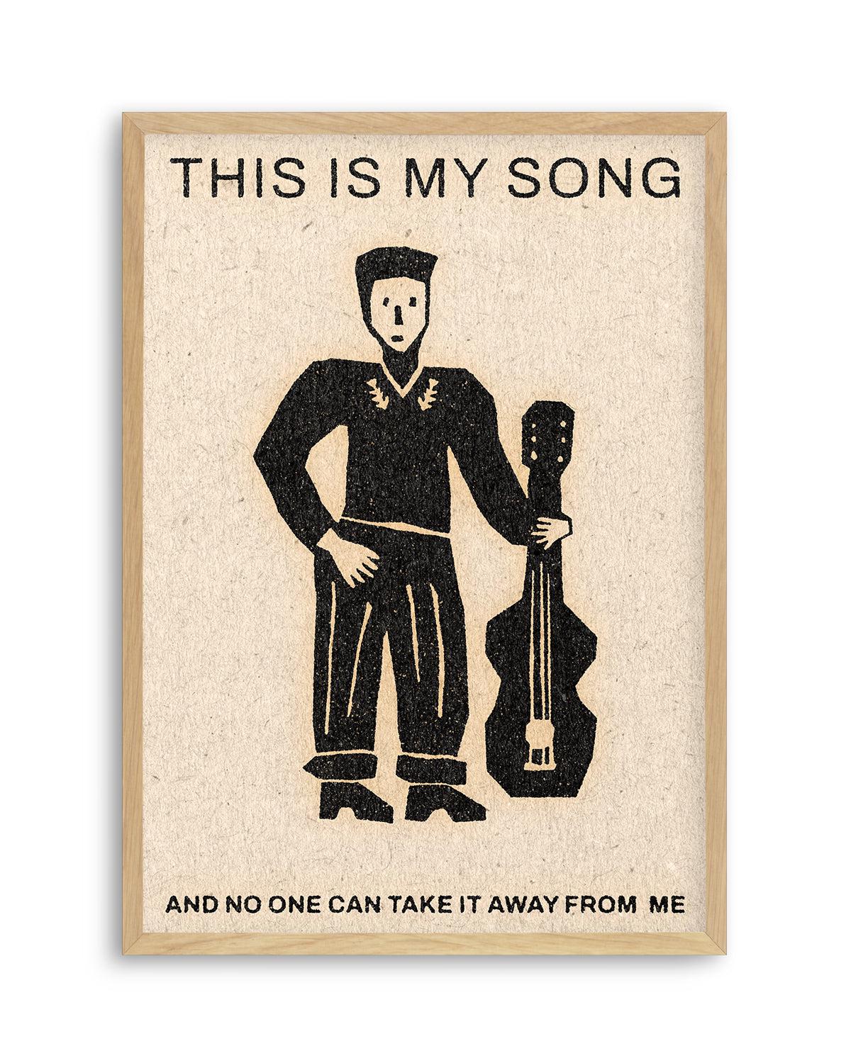 My Song by David Schmitt Art Print