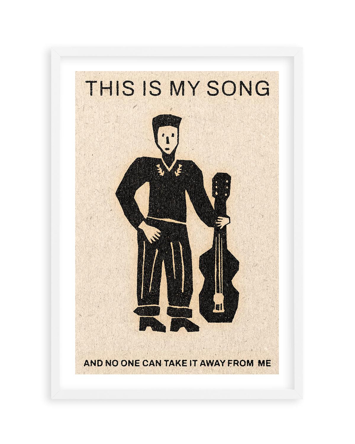 My Song by David Schmitt Art Print