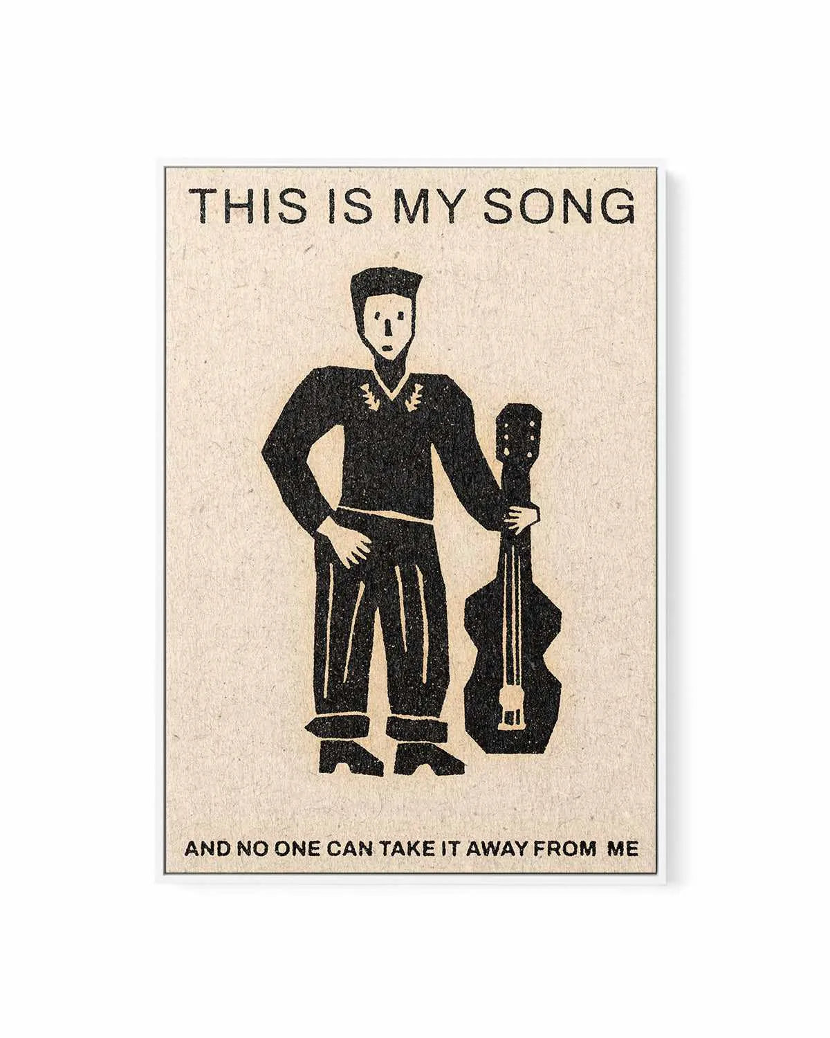 My Song by David Schmitt | Framed Canvas Art Print from Olive et Oriel where you can shop wallpaper and artworks online