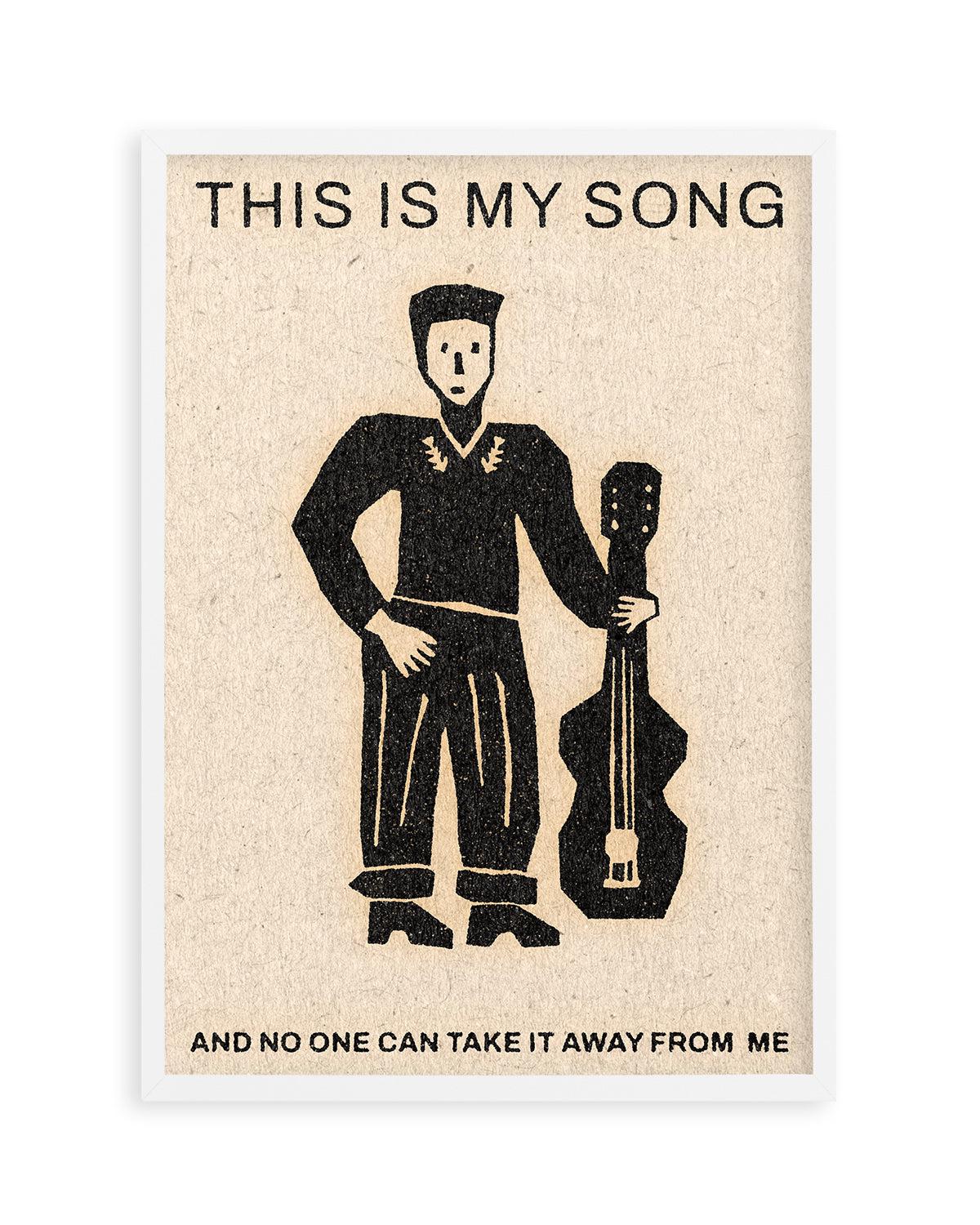 My Song by David Schmitt Art Print