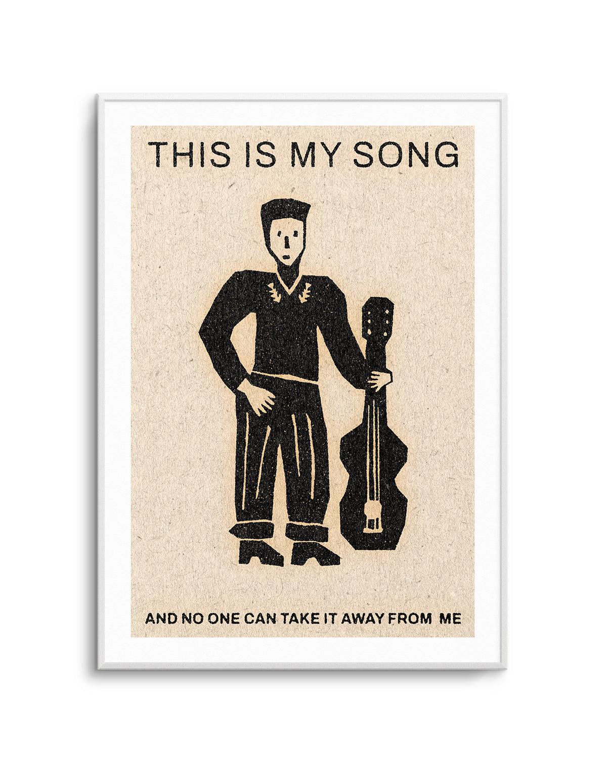 My Song by David Schmitt Art Print