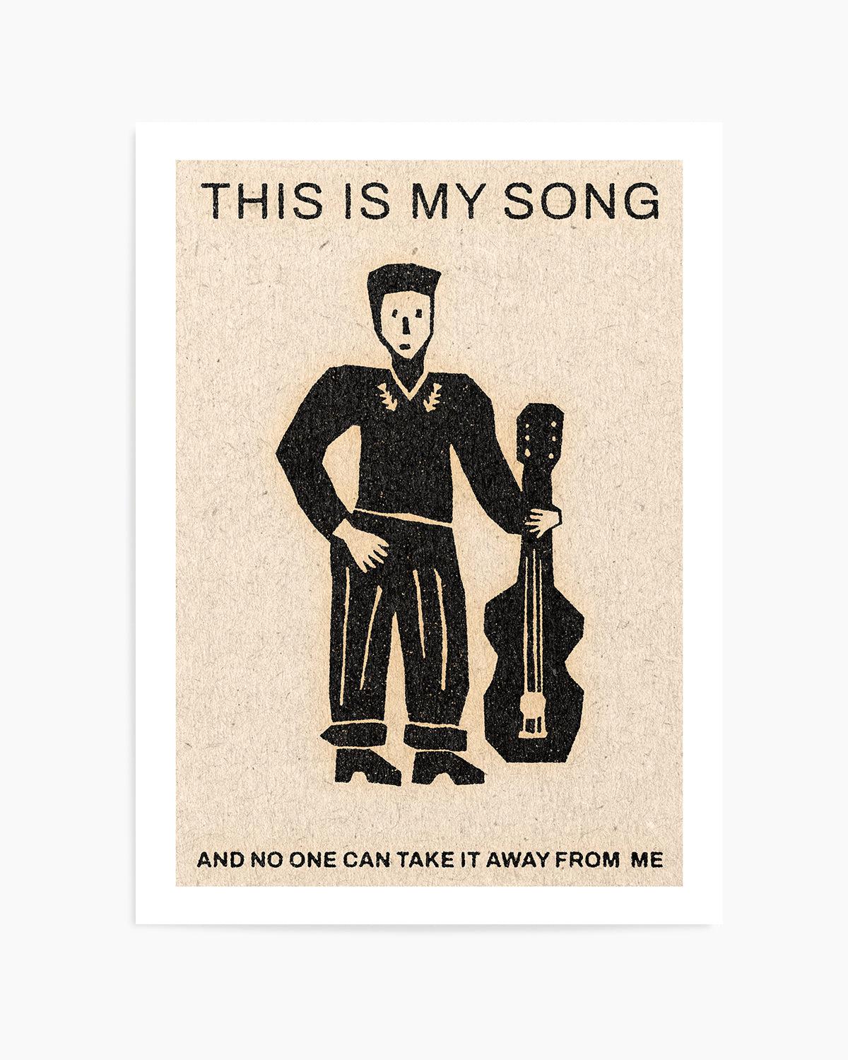 My Song by David Schmitt Art Print