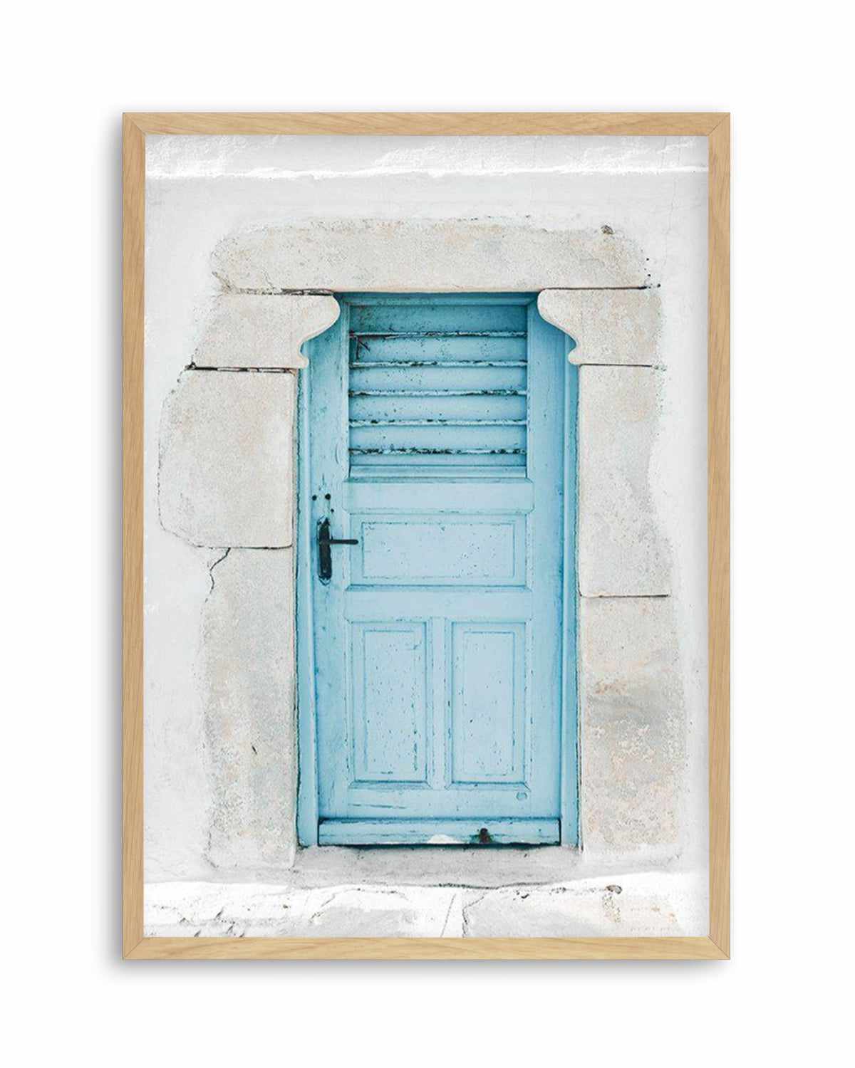 Mykonian Doorway Art Print