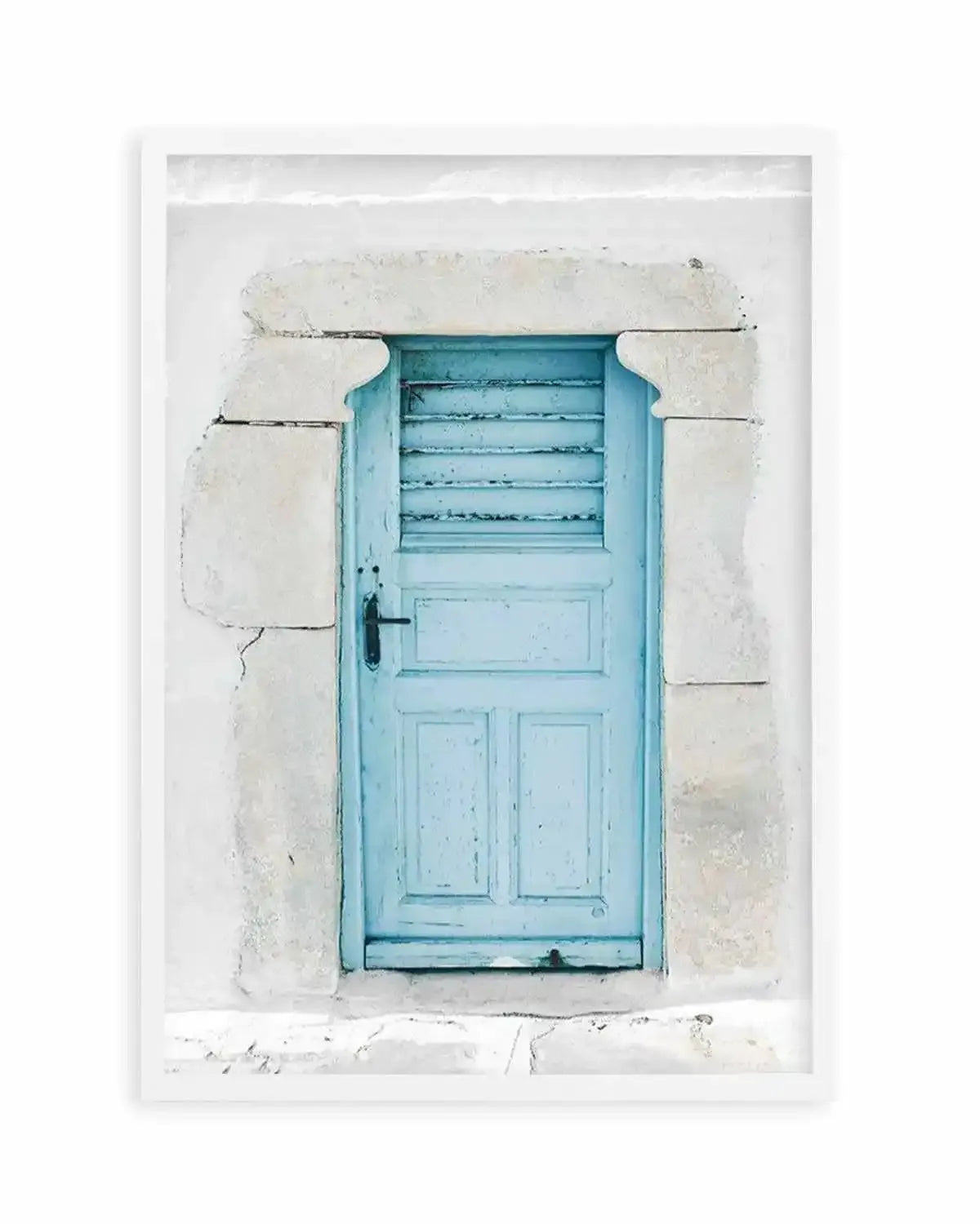 Mykonian Doorway Art Print from Olive et Oriel where you can shop wallpaper and artworks online