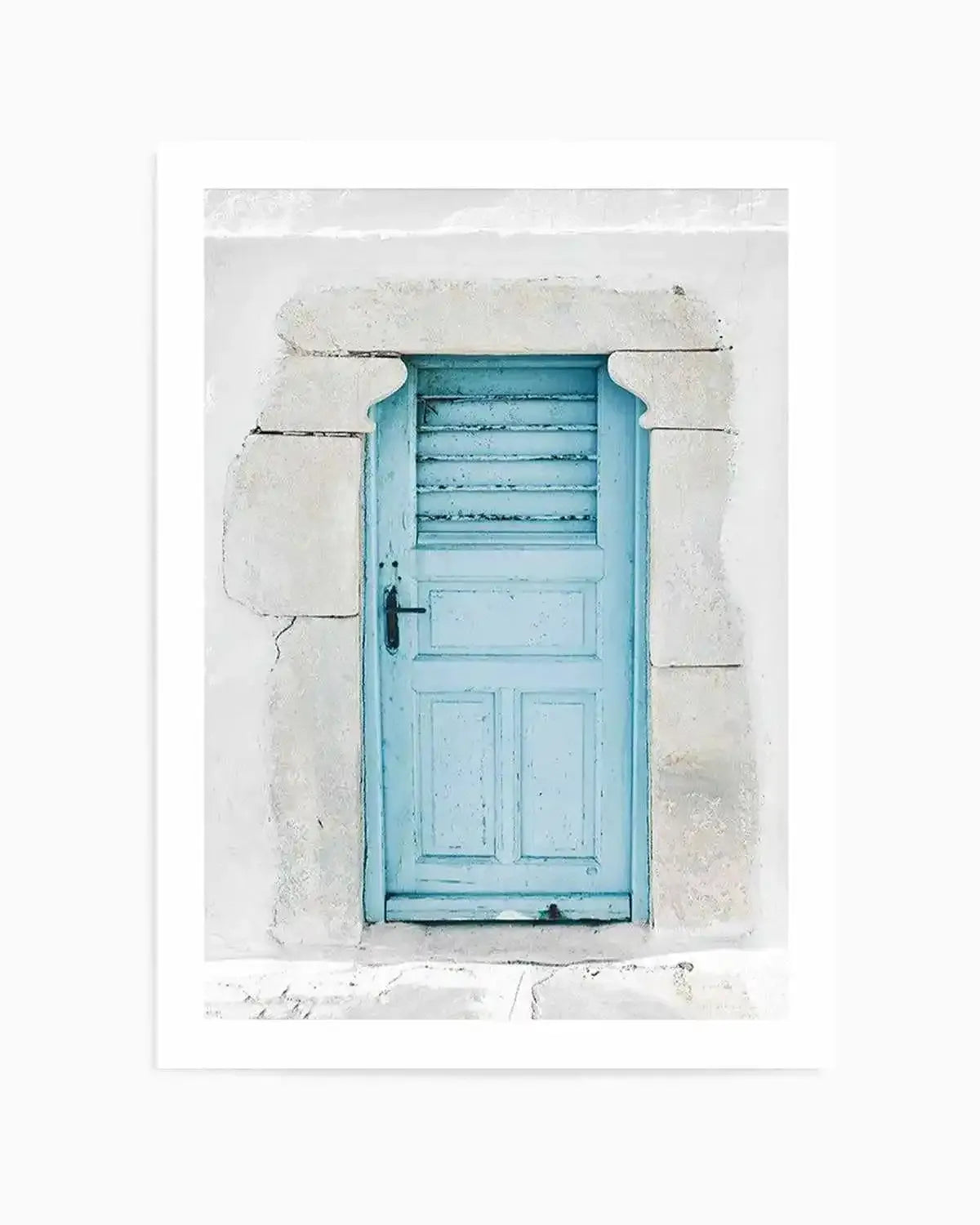 Mykonian Doorway Art Print from Olive et Oriel where you can shop wallpaper and artworks online