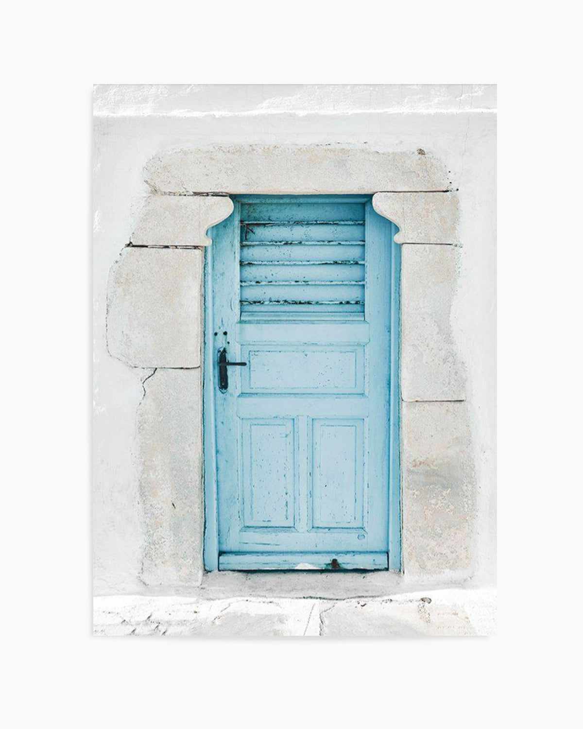 Mykonian Doorway Art Print