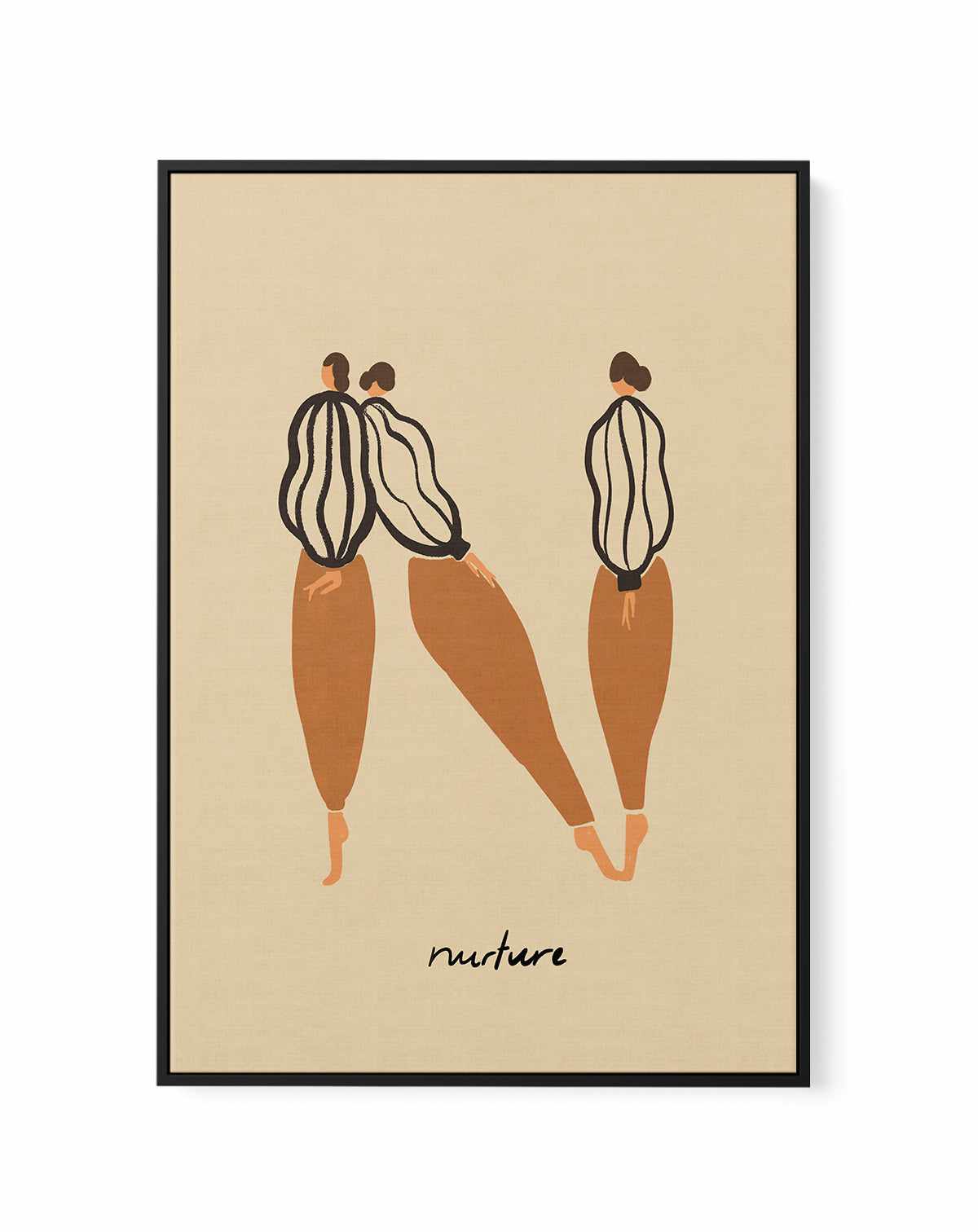 N by Arty Guava | Framed Canvas Art Print