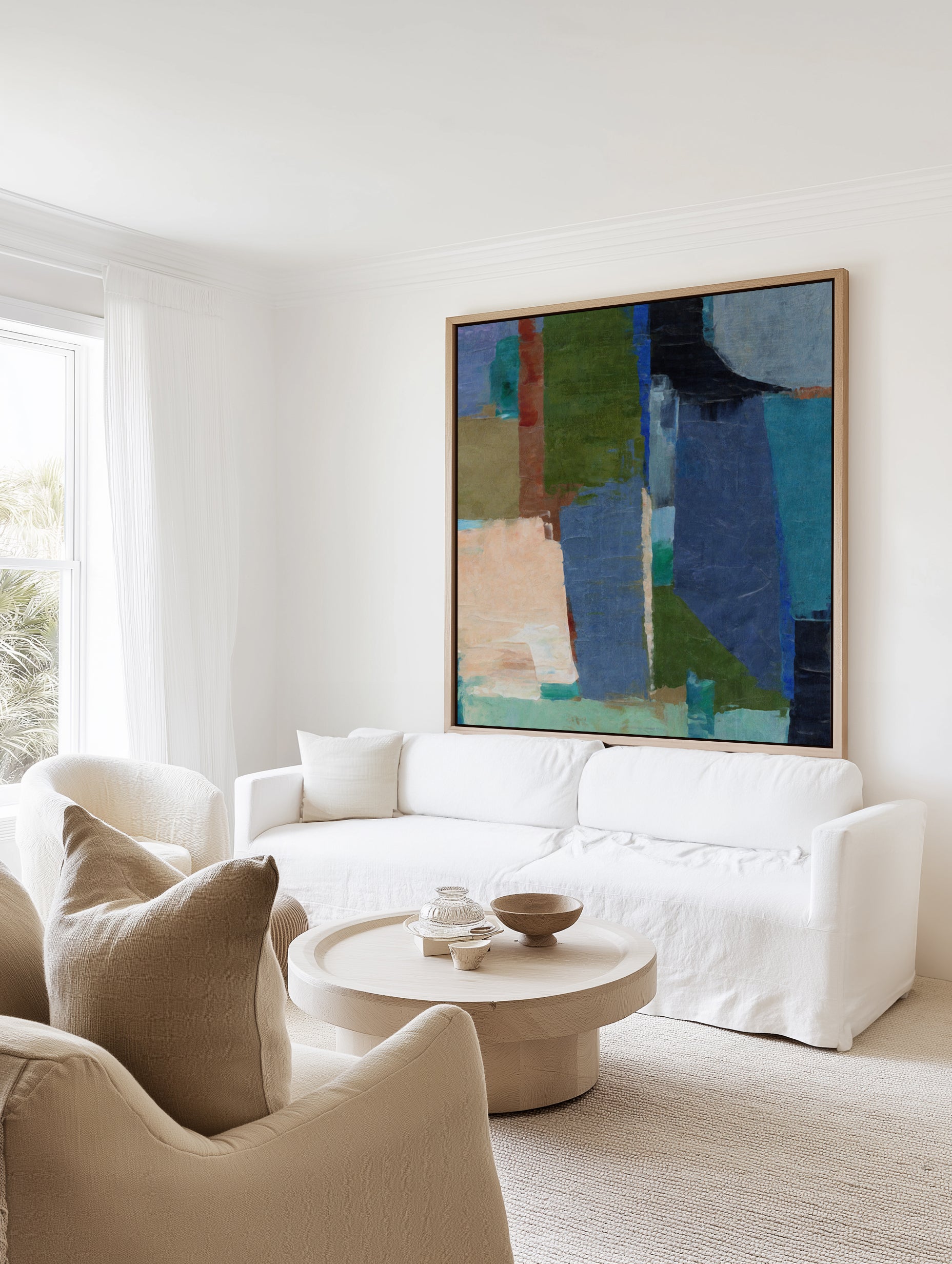 Back Track by Suzanne Nicoll | Framed Canvas Art Print