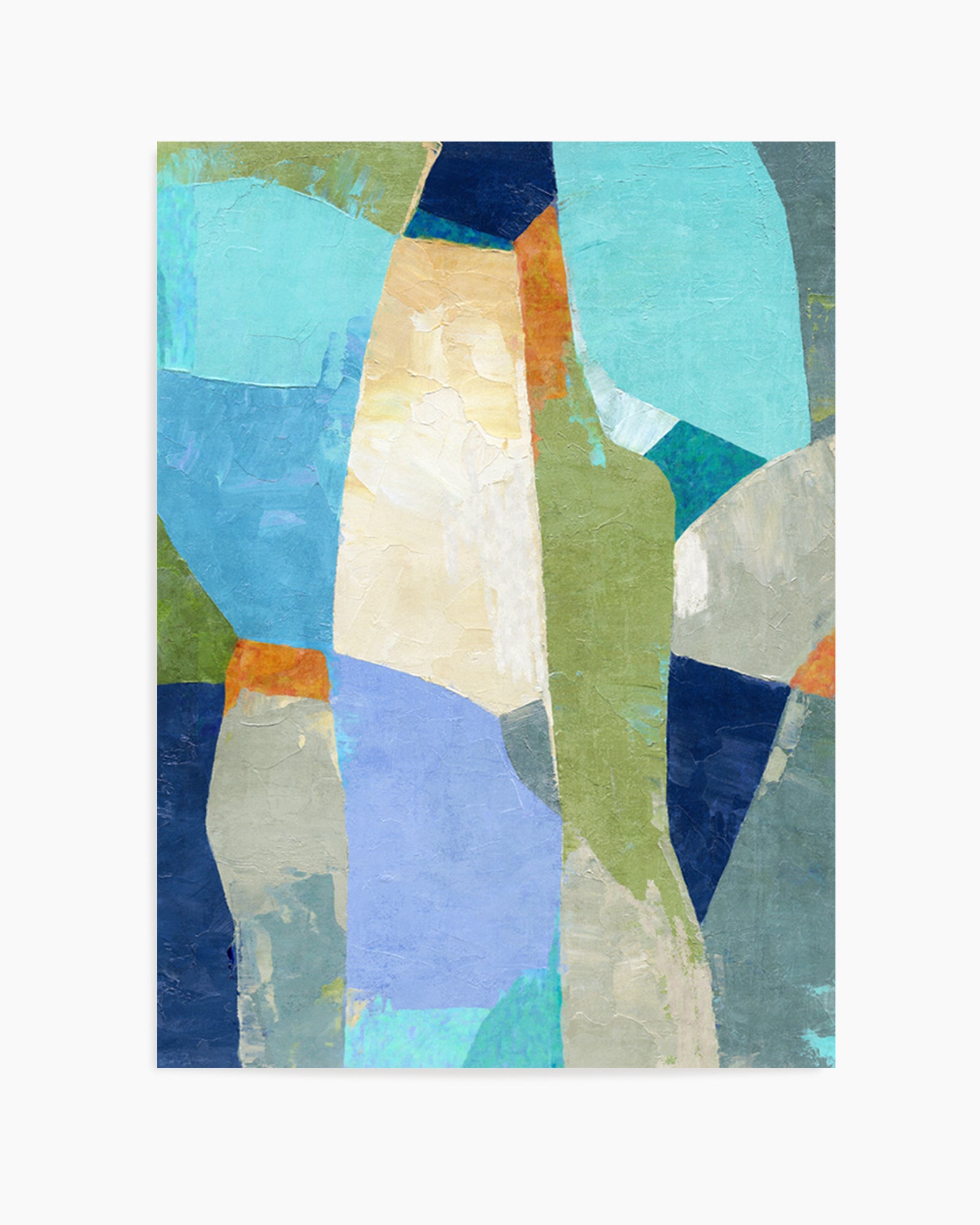 Blue Balcony by Suzanne Nicoll | Art Print