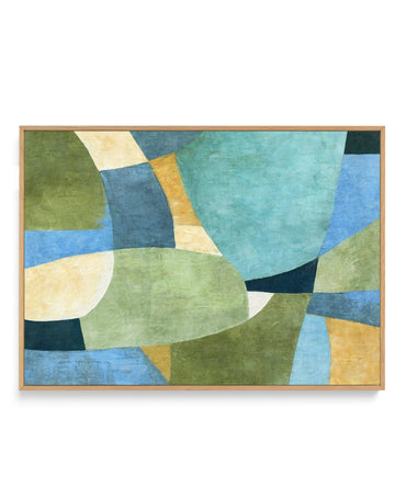 Code Blue by Suzanne Nicoll | Framed Canvas Wall Art