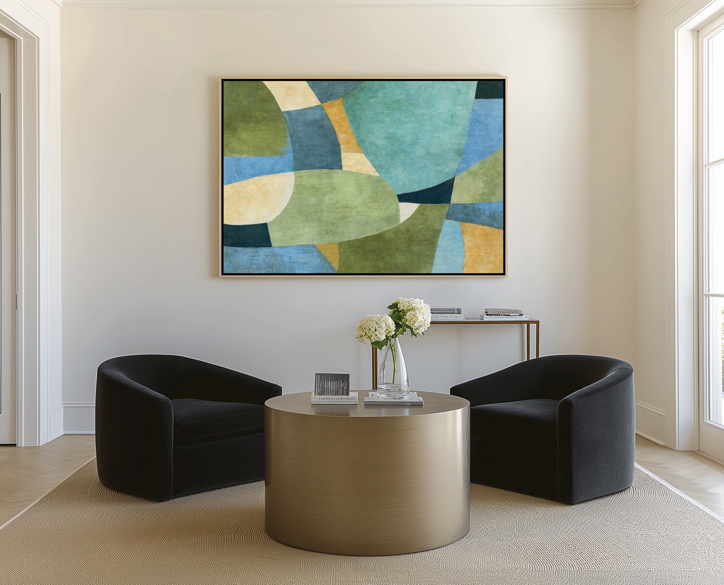 Code Blue by Suzanne Nicoll | Framed Canvas Art Print