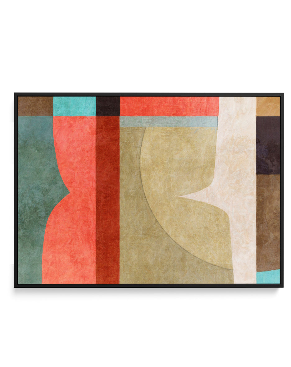 Intersection by Suzanne Nicoll | Framed Canvas Art Print