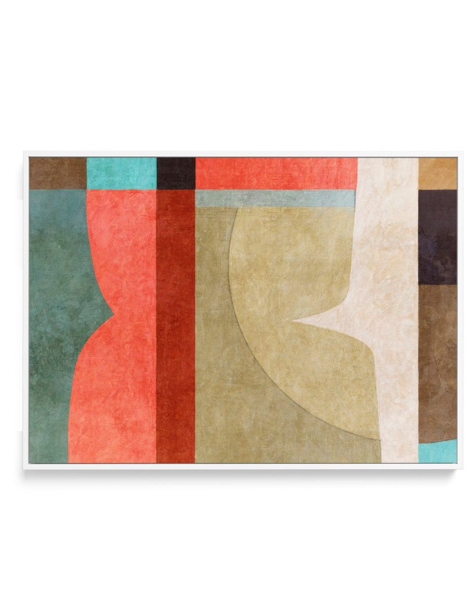 Intersection by Suzanne Nicoll | Framed Canvas Art Print