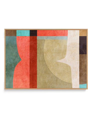 Intersection by Suzanne Nicoll | Framed Canvas Wall Art