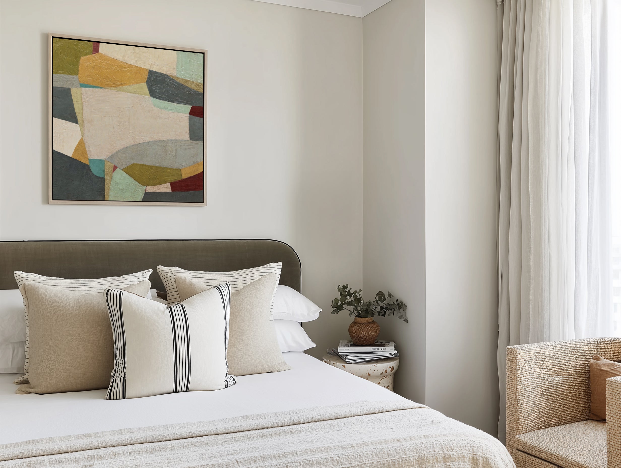 Mustard Seed by Suzanne Nicoll | Framed Canvas Art Print