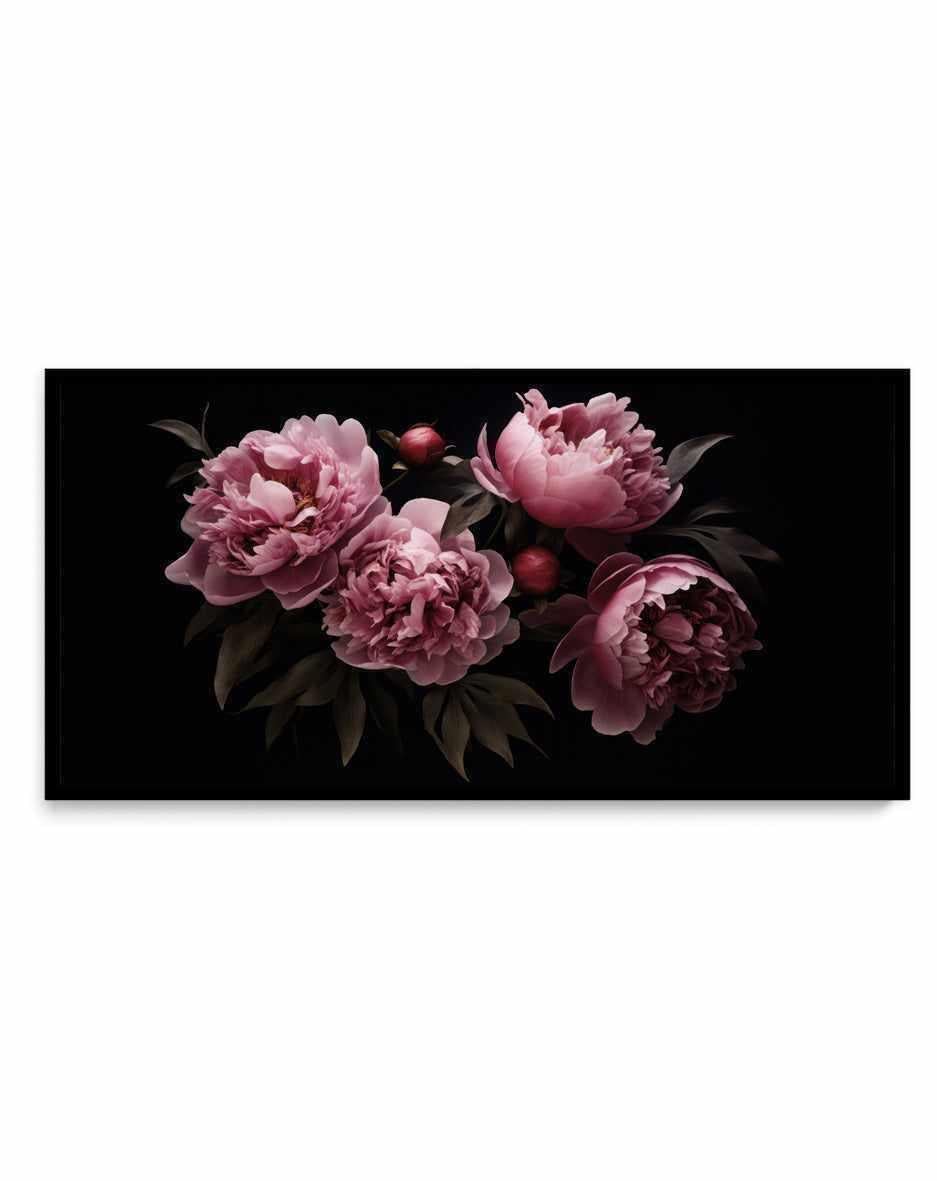 Nostalgic Mood Opulent Flowers By Andrea Haase | Panoramic Art Print from Olive et Oriel where you can shop wallpaper and artworks online