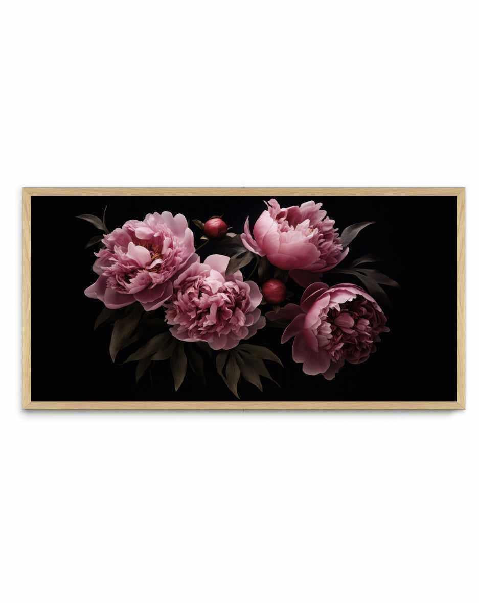 Nostalgic Mood Opulent Flowers By Andrea Haase | Panoramic Art Print from Olive et Oriel where you can shop wallpaper and artworks online