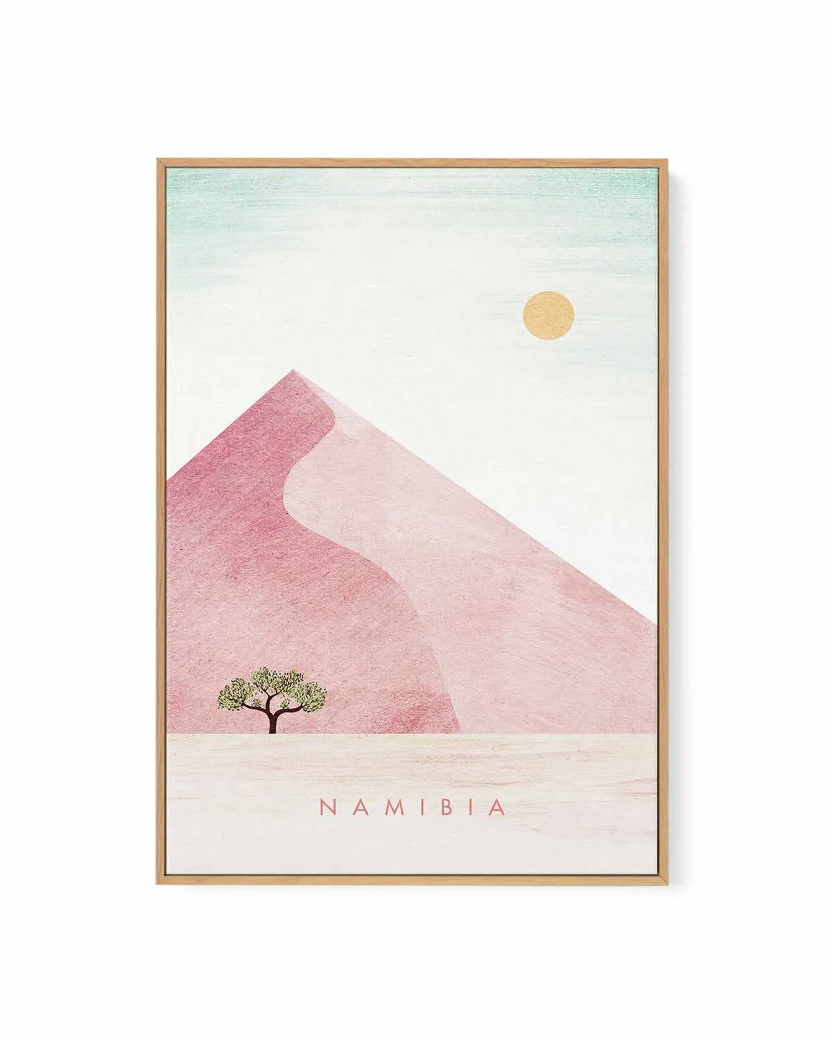 Namibia by Henry Rivers | Framed Canvas Art Print from Olive et Oriel where you can shop wallpaper and artworks online