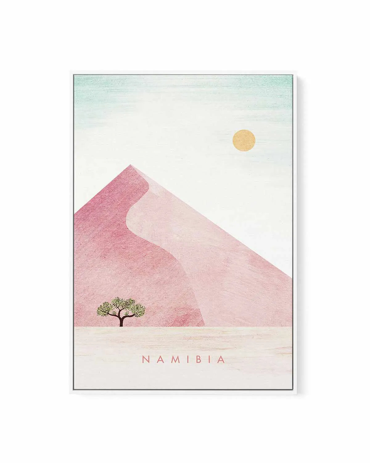 Namibia by Henry Rivers | Framed Canvas Art Print from Olive et Oriel where you can shop wallpaper and artworks online
