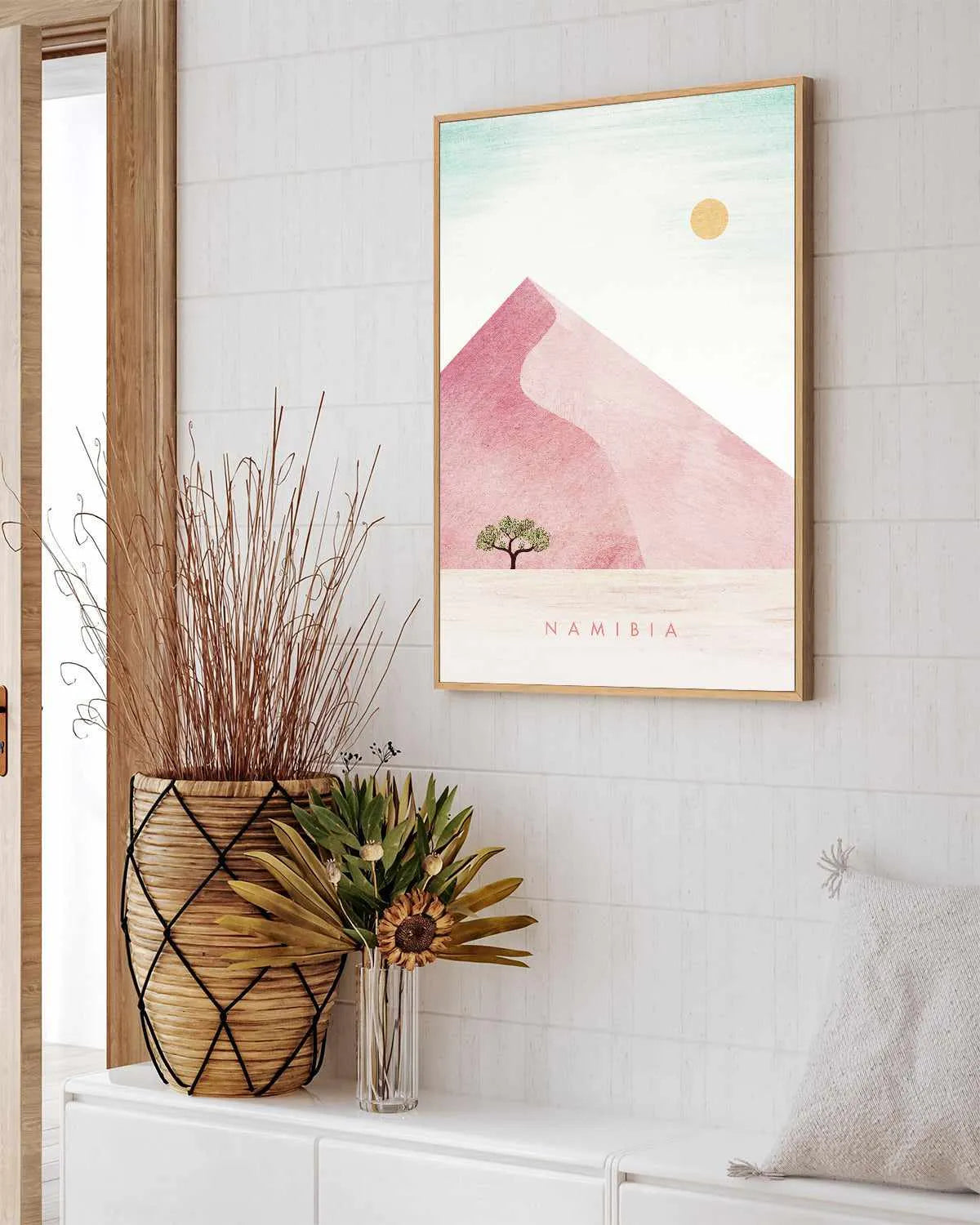 Namibia by Henry Rivers | Framed Canvas Art Print from Olive et Oriel where you can shop wallpaper and artworks online