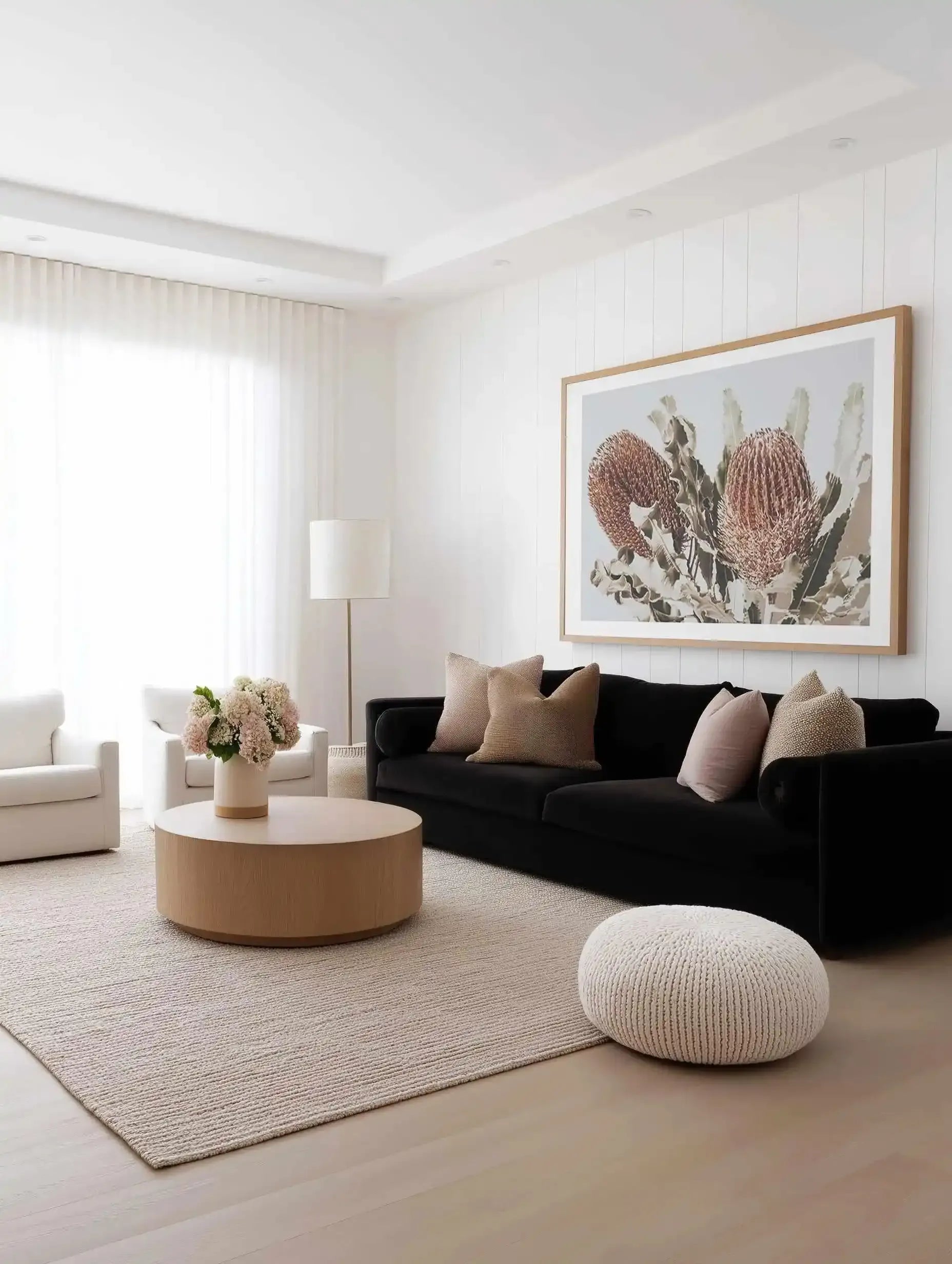 Native Banksia | LS Art Print from Olive et Oriel where you can shop wallpaper and artworks online