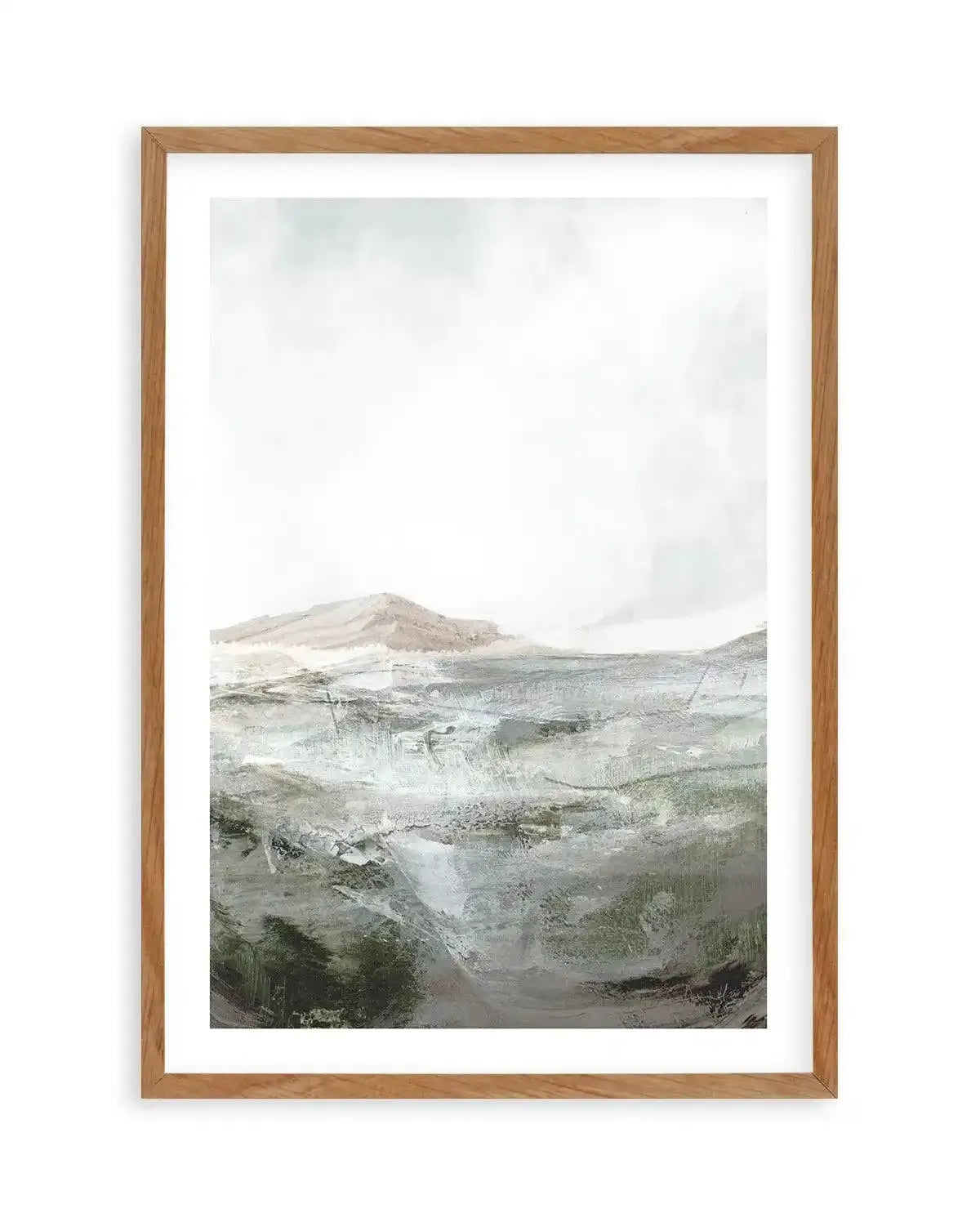 Natural Land II by Dan Hobday Art Print-PRINT-Olive et Oriel-Dan Hobday-50x70 cm | 19.6" x 27.5"-Walnut-With White Border-Buy-Australian-Art-Prints-Online-with-Olive-et-Oriel-Your-Artwork-Specialists-Austrailia-Decorate-With-Coastal-Photo-Wall-Art-Prints-From-Our-Beach-House-Artwork-Collection-Fine-Poster-and-Framed-Artwork